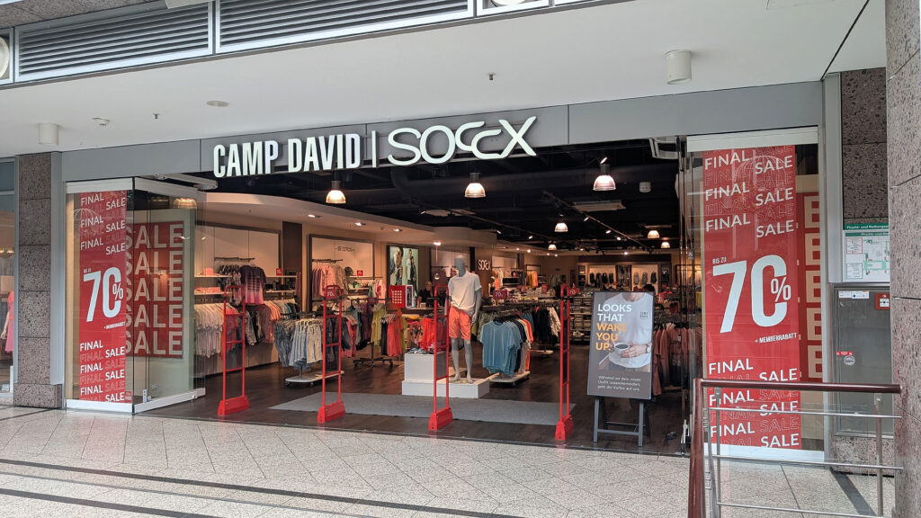 Camp David & Soccx im Forum Köpenick Berlin
