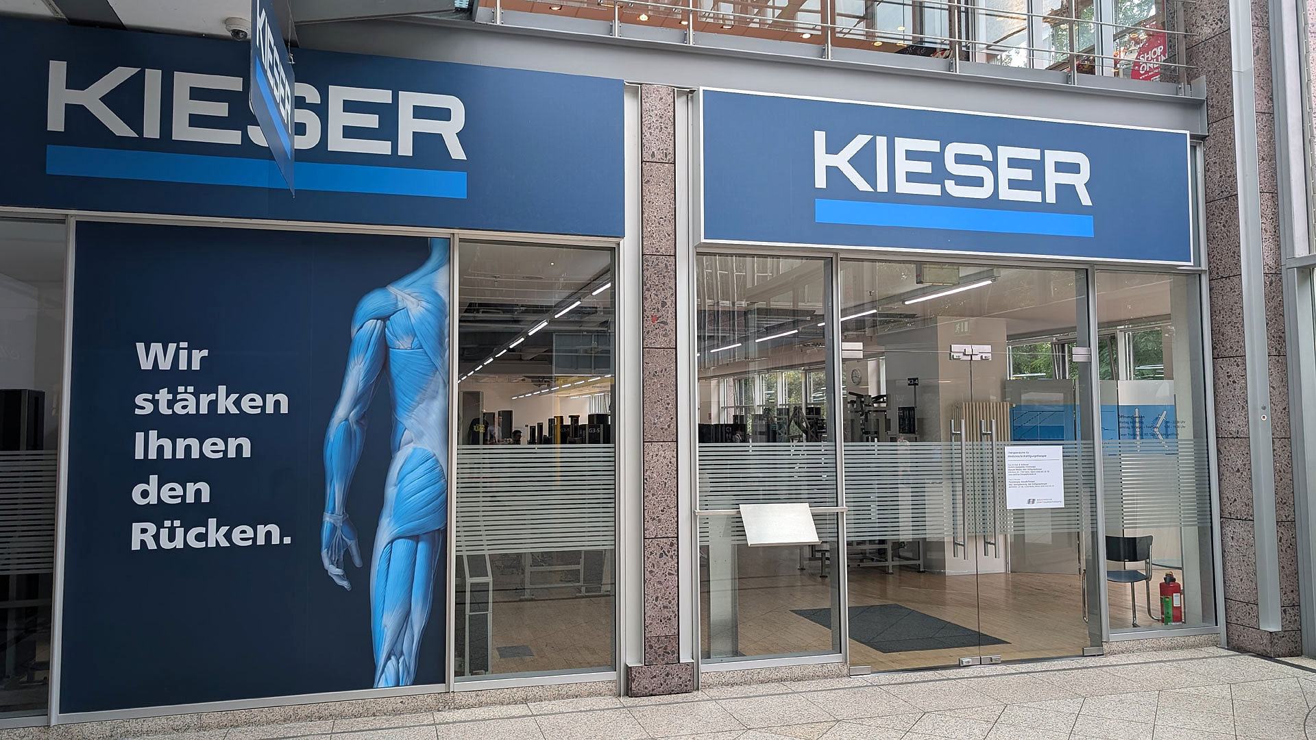 Kieser Training im Forum Köpenick Berlin