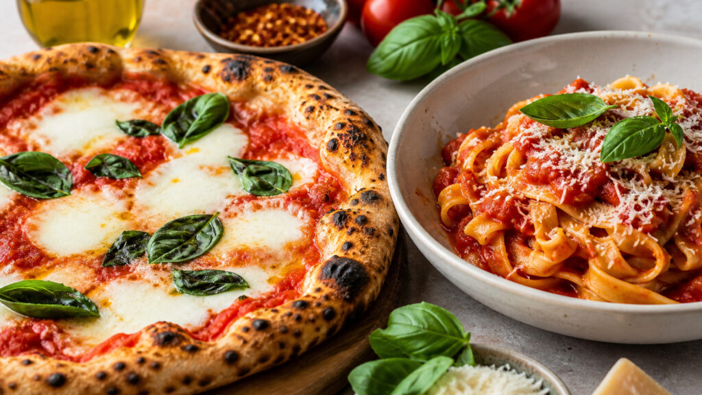 Pizza und Pasta bei Pizza Pasta im Forum Köpenick