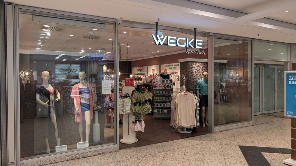 Wäsche Wecke im Forum Köpenick Berlin