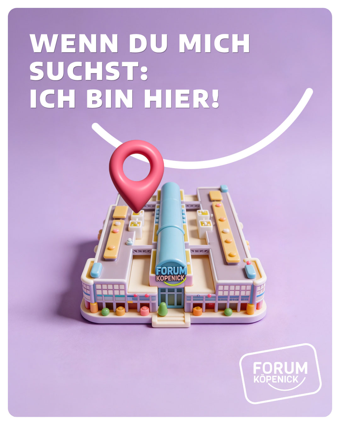 Standorte finden im Forum Köpenick - Centerplan