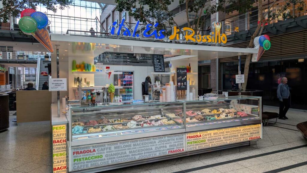 Eisdiele Di Russillo im Forum Köpenick Berlin - Forum Shops & Dienstleister 01