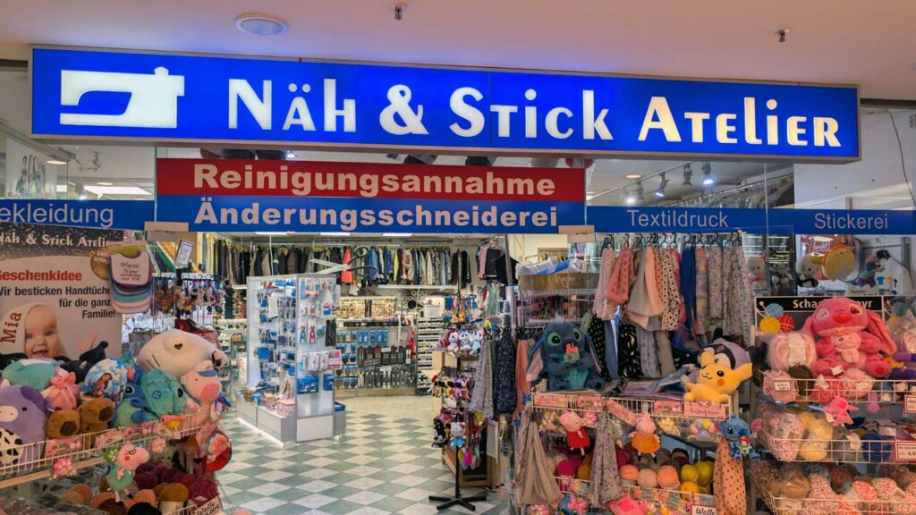 Näh & Stick Atelier im Forum Köpenick Berlin - Forum Shops & Dienstleister 01