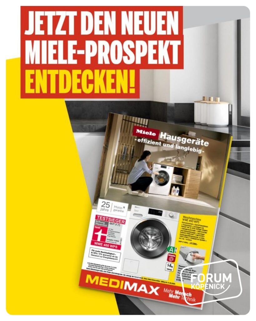 2026-05-20_Medimax Angebot im Forum Köpenick - Miele Markenwochen
