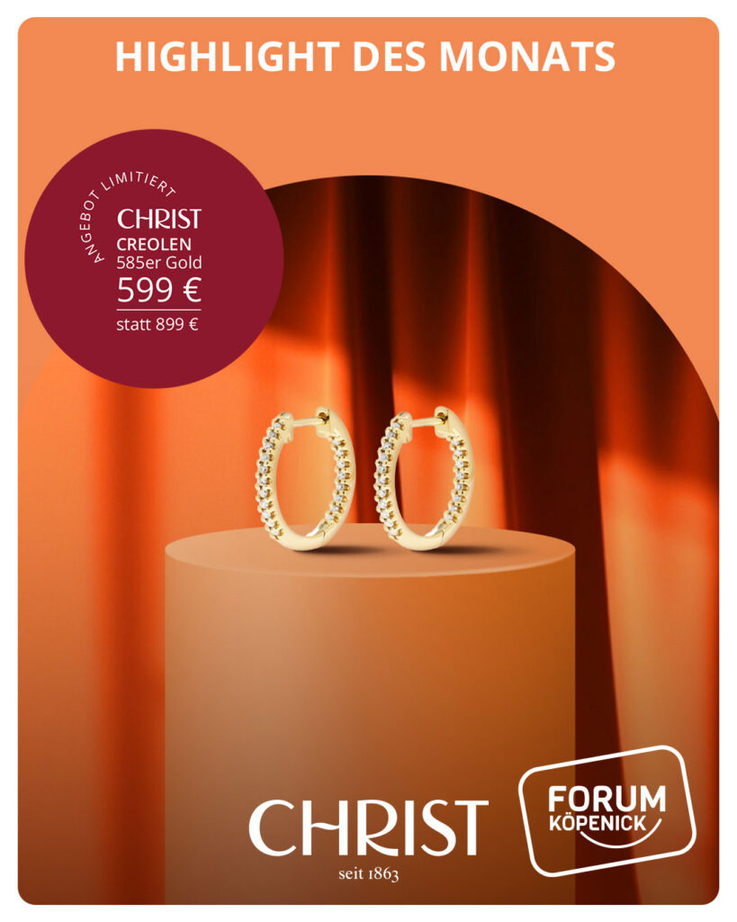 Christ Angebot im Forum Köpenick