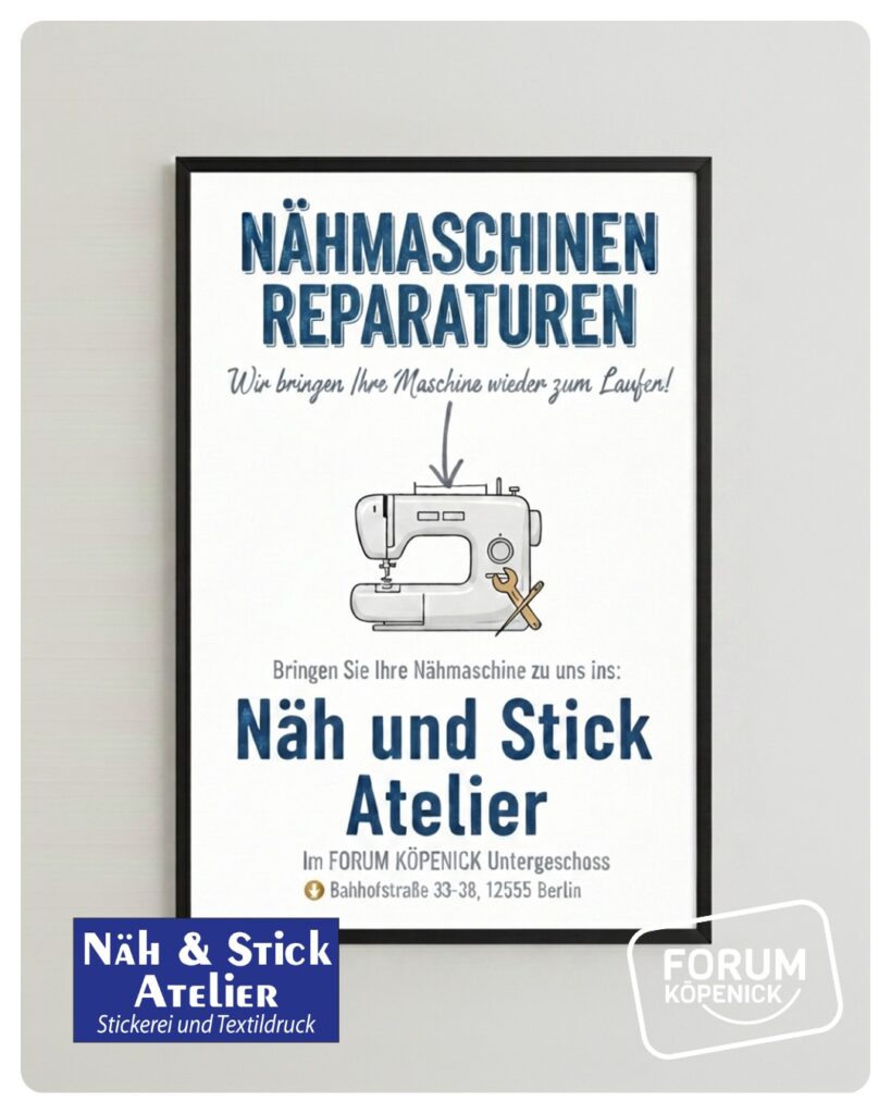 Nähmaschinenreparatur im Forum Köpenick