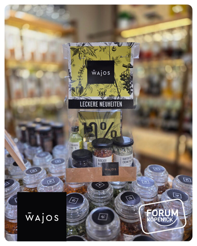 Wajos Angebot im Forum Köpenick - Die Neuheiten Tüte