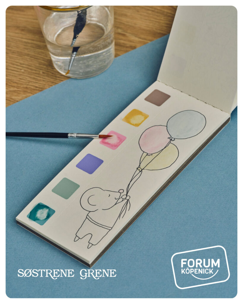 Søstrene Grene Angebot im Forum Köpenick - Aquarellbuch