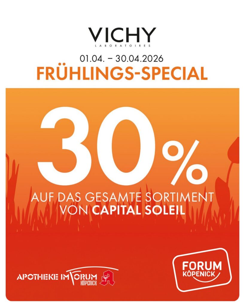 Apotheke im Forum Köpenick Angebot - Vichy