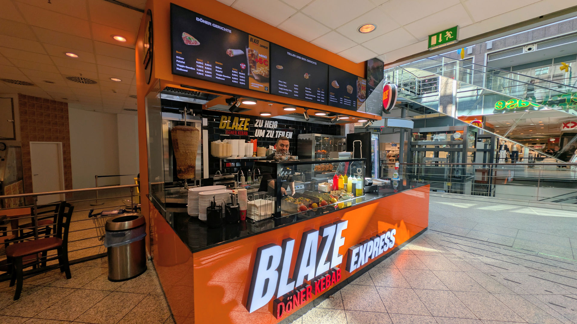 Blaze Döner Kebab Express im Forum Köpenick Berlin 01