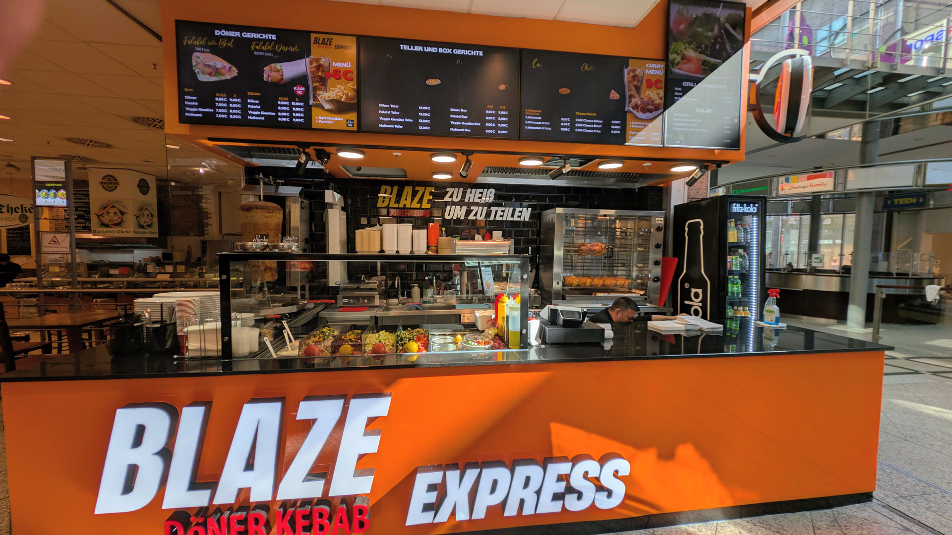 Blaze Döner Kebab Express im Forum Köpenick Berlin 03