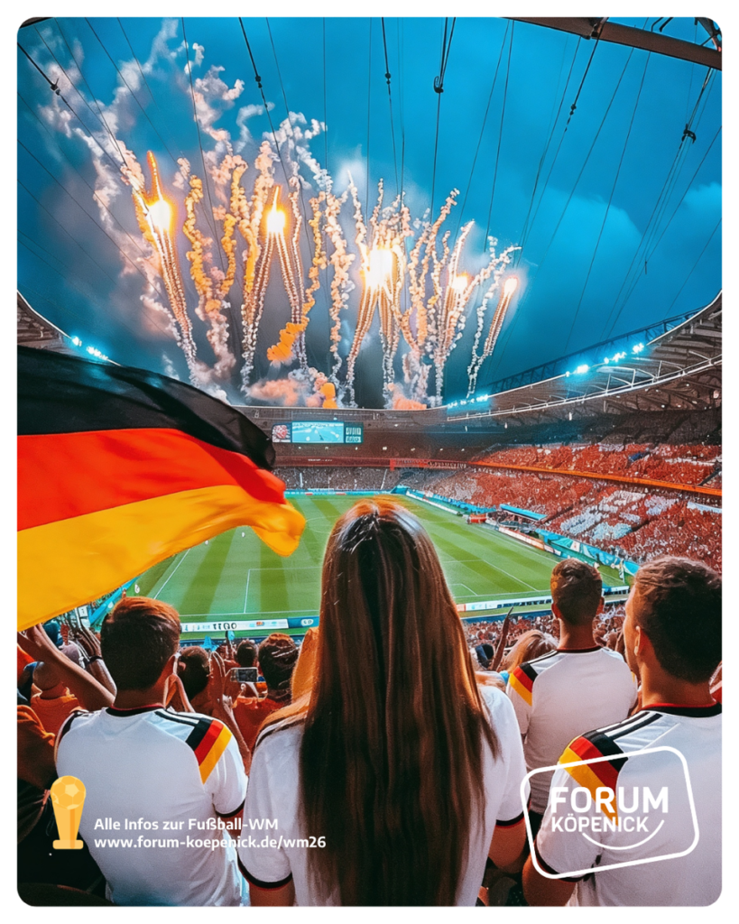 Forum Köpenick: Alles für den WM-Abend im Forum Köpenick