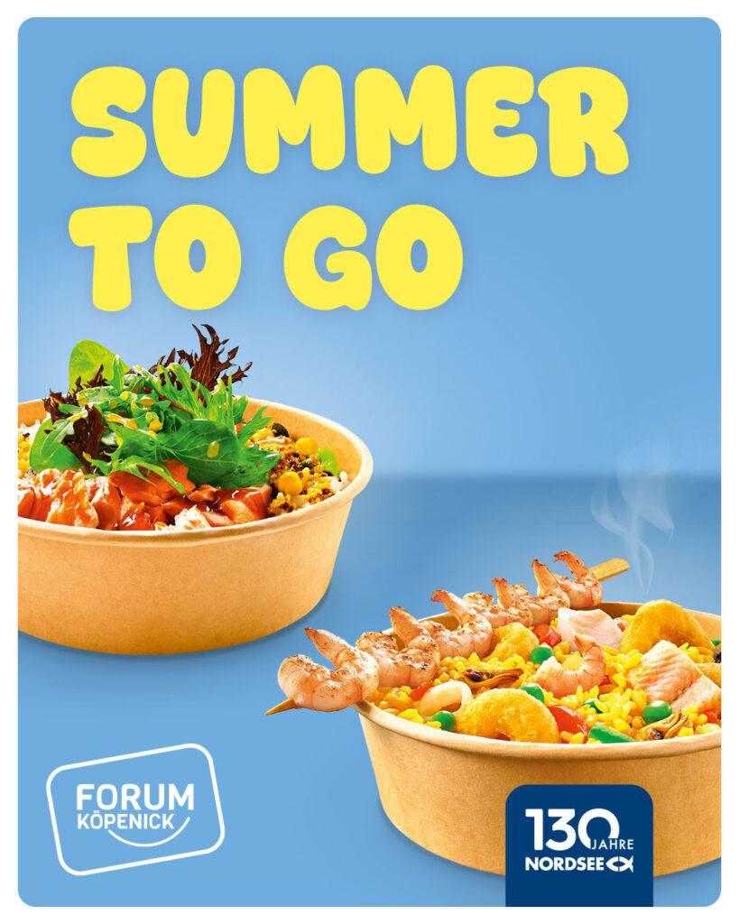 Sommerliche Genussmomente bei NORDSEE im Forum Köpenick