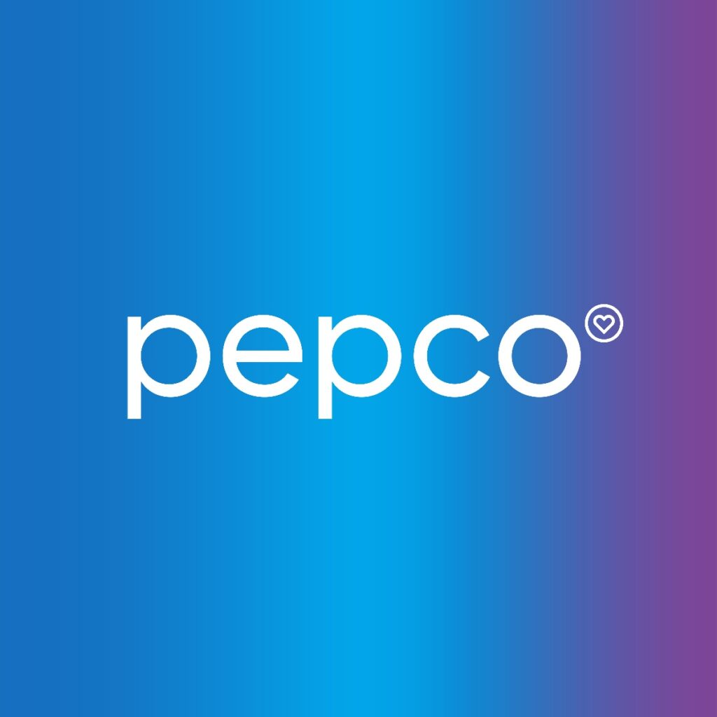 PEPCO Logo für den neuen Shop im Forum Köpenick