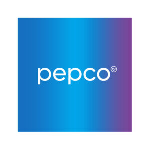 PEPCO Logo für den neuen Shop im Forum Köpenick