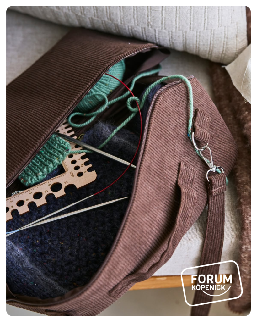 Tasche für Strickprojekte von Søstrene Grene im Forum Köpenick